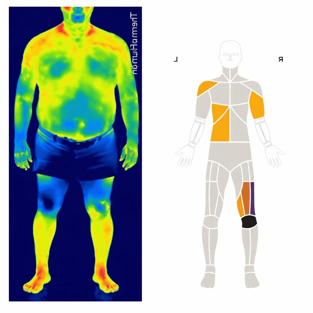Analiza termografică posturală asistată AI-dezechilibre ale corpului și tălpilor în disfuncțiile ATM