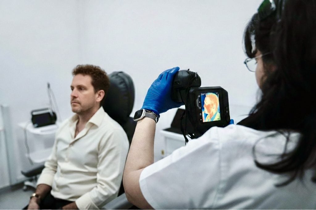 Monitorizarea evoluției tratamentului disfuncției ATM prin termografie medicală