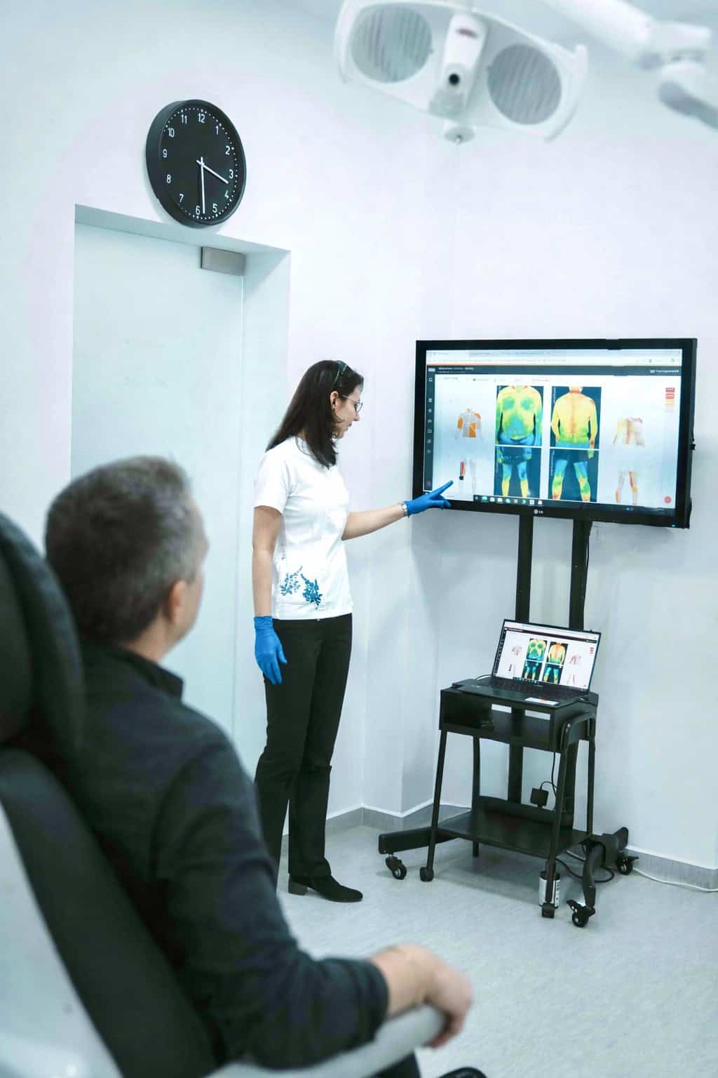 Legătura dintre postura corpului și ATM explicată prin termografie medicală